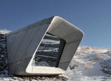 Muzeum alpinizmu na na szczycie góry Kronplatz