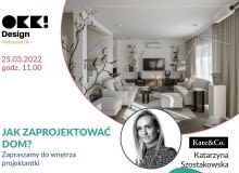 Zobacz, jak mieszka projektantka wnętrz. Bezpłatny webinar OKK! design