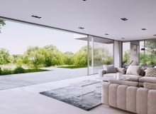 Aluprof, system drzwi przesuwnych z ukrytą ramą MB-SKYLINE MB-SKYLINE