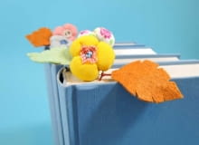 Kwiatowa zakładka od książek Kwiatowa zakładka od książek, zrób to sam, tutorial, diy