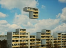 Kadr z animacji Siergieja Heina "Berlin Block Tetris" Kadr z animacji Siergieja Heina "Berlin Block Tetris"