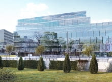 Koncepcja zabudowy działki przy ul. Zielonej 4 w Poznaniu.