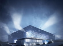 Tak ma wyglądać nowa hala widowiskowo-sportowa Uniwersytetu Medycznego hala uniwersytet medyczny chodzki