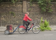 Miejska przyczepka rowerowa. Projekt: Jan Libera Miejska przyczepka rowerowa. Projekt: Jan Libera