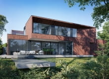 Rubra- osiedle domów z klinkieru w Straszynie obok Gdańska