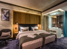 Mock-upy - wzorcowe makiety pokoi hotelowych 'Gwiazdy Morza' wybudowane w celach testowych w studiu w Krakowie, projekt pracownia Iliard Mock-upy - wzorcowe makiety pokoi hotelowych 'Gwiazdy Morza' wybudowane w celach testowych w studiu w Krakowie, projekt pracownia Iliard