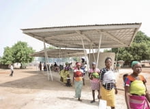 Targowisko w miasteczku Guabuliga w północnej Ghanie. Targowisko w miasteczku Guabuliga w północnej Ghanie.