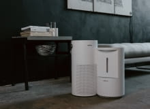 Oczyszczacz powietrza z wbudowanym nawilżaczem