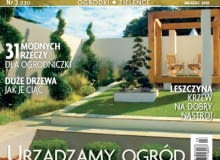 Okładka miesięcznika Ogrody marzec 2010 Okładka miesięcznika Ogrody marzec 2010