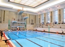 Otwarcie wyremontowanego basenu w Pałacu Kultury i Nauki