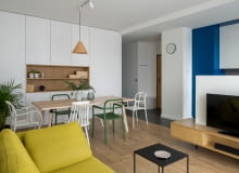Mieszkanie pełne kolorowych akcentów Mieszkanie pełne kolorowych akcentów