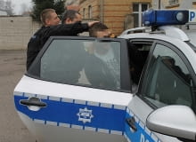 Zatrzymanie złodziei samochodów Zatrzymanie złodziei samochodów