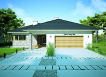 Oto kolejny przykład na to, że mniej znaczy więcej. Innymi słowy: kiedy się patrzy na ten dom, widać doskonale, że proste rozwiązania dotyczące zarówno wyglądu, jak i rozplanowania wnętrza prowadzą do bardzo dobrych efektów.