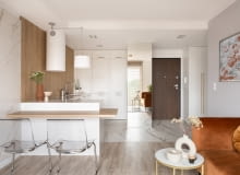 Jasne i eleganckie małe mieszkanie