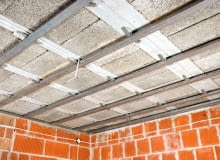 sufit podwieszany, sucha zabudowa