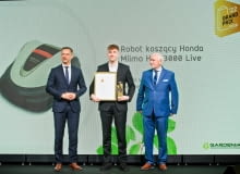 Robot koszący z GRAND PRIX Gardenia 2022 Robot koszący z GRAND PRIX Gardenia 2022