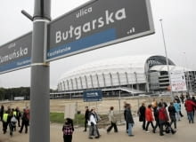 20.09.2010 POZNAN , STADION MIEJSKI PRZY ULICY BULGARSKIEJ , CEREMONIA OTWARCIA STADIONU . FOT. TOMASZ KAMINSKI / AGENCJA GAZETA