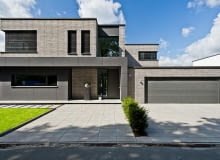 Elewacje domów z cegły