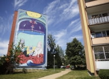 Autor: Gualicho (Argentyna), ul. Skarżyńskiego 10a fot. Lukasz Glowala