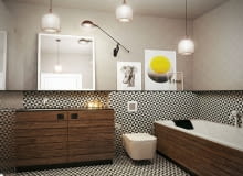 łazienka, styl nowoczesny, styl minimalistyczny, aranżacja łazienki, styl skandynawski