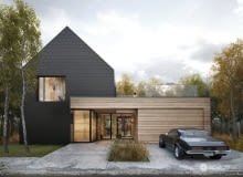 Dark Plate House w Poznaniu. Proj. Spacelab Dark Plate House w Poznaniu. Proj. Spacelab