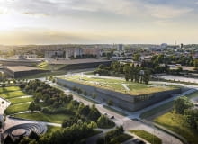 Parking w Strefie Kultury w Katowicach. Konkurs zwyciężyła koncepcja  pracowni ARPA Jerzy Gurawski oraz SKI Studio Błażej Szurkowski.