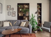 Aranżacja 65-metrowego mieszkania w Poznaniu z elementami stylu vintage Aranżacja 65-metrowego mieszkania w Poznaniu z elementami stylu vintage