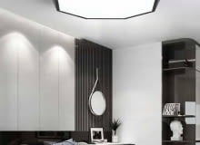 LAMPA SUFITOWA PLAFON DIAMOND GLAMOUR CZARNY 50 CM plafon