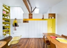 mieszkanie, kolorowe mieszkanie, mieszkanie projektantki, jak mieszka projektantka