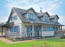 Dom z drewnianych bali domy z bali, dom z bali, domy drewniane, dom z drewna, budowa domu, domy jednorodzinne