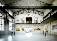 19.05.2014 Bialystok Koncepcja przebudowy Elektrowni na galeria Arsenal . Projekt - pracownia architektoniczna WXCA .
