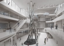 Projekt rzeźby Rzeźba Wir Oskara Zięty