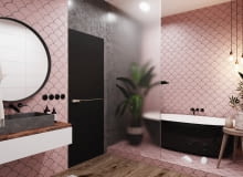 Łazienka w stylu romantycznym