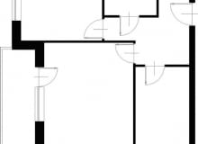 53 m kw. dwupokojowe dla 4 osób