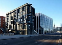 Nowy kwartał zabudowy mieszkalno-usługowej w centrum Tallina w dawnej dzielnicy przemysłowej Rotermann projektu estońskiej pracowni Kosmos kolor, mieszkaniówka, kosmos, estonia, fasada, tallin