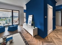 Niebieski kolor w aranżacji mieszkania Niebieski kolor w aranżacji mieszkania