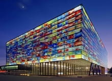 holandia, nietypowe, biurowiec, muzeum, budynek