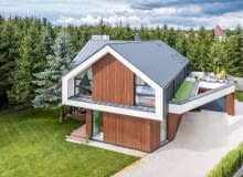 Dom pod Warszawą projektu INTER-ARCH Architekci