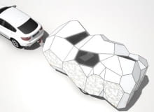 Pierwszym przykładem przyczepy, w której będziemy mieszkać w przyszłości jest Mehrzeller, którego autorami są Christian Freissling oraz Theresa Kalteis z Uniwersytetu w Graz w Austrii .