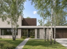 Dom w Lesznie. Proj. SAAN Architects