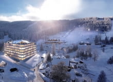 Hotel Biała Perła w Siennej; proj. Q2Studio hotel czarna góra, biała perła, hotel, czarna góra, nowy hotel, lux torpeda