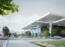 Pierwsza koncepcja zintegrowanego centrum komunikacyjnego w Lublinie Nowy dworzec w Lublinie - pierwsza koncepcja