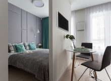 Mała sypialnia - pomysł na aranżację