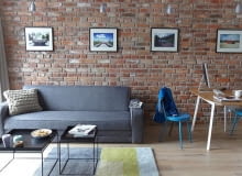 Mieszkanie na warszawskiej Pradze - 60 m2, proj. Joanna Kiryłowicz (Sikorska&Kiryłowicz Architekci) mieszkanie w stylu vintage, mieszkanie w kamienicy, aranżacja mieszkania