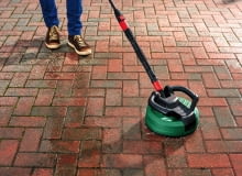 Mycie kostki betonowej. Mycie kostki betonowej.