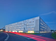 Parking w Billund. Proj. fasady - CEBRA Parking w Billund. Proj. fasady - CEBRA