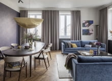 Harmonia kolorów - mieszkanie w przedwojennej kamienicy