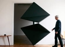 Evolution Door - geometryczne drzwi projektu Klemensa Torgglera. geometryczne drzwi, Evolution Door, Klemens Torggler, nowoczesne drzwi