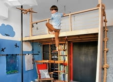 Pokój dziecięcy z antresolą