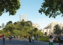 Marble Arch Hill - sztuczne wzgórze w centrum Londynu od MVRDV Marble Arch Hill - sztuczne wzgórze w centrum Londynu od MVRDV